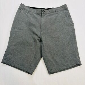 Kenneth Cole New York Mens Grey Stretch Hybrid Shorts Size 32x32
